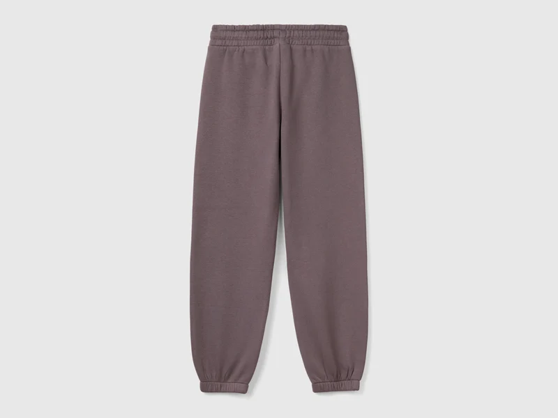 Fleece-Jogginghose mit Kordelzug
