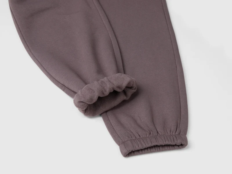 Fleece-Jogginghose mit Kordelzug