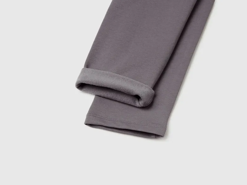 Warme Fleece-Leggings