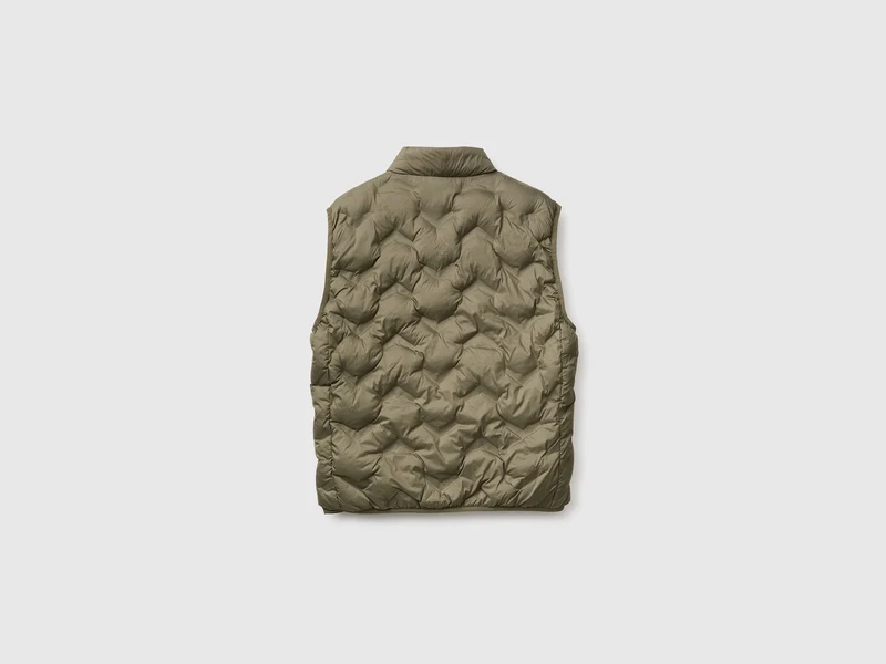 Wattierte, ärmellose Jacke
