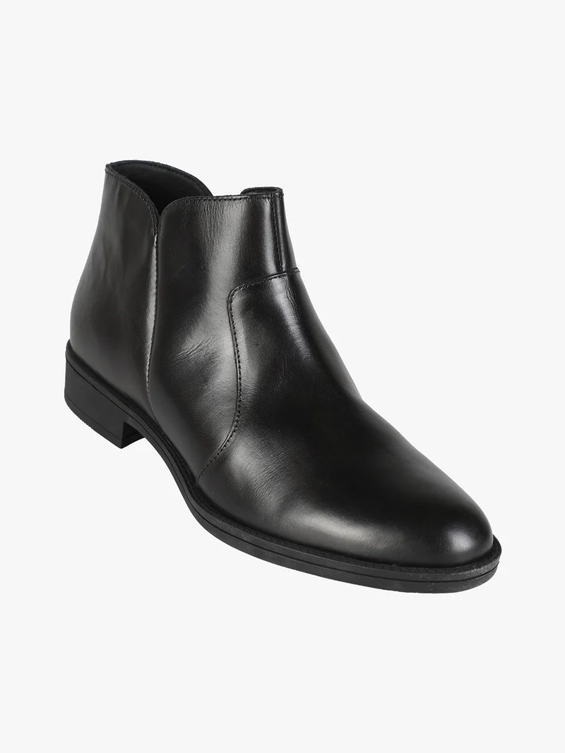D JAYLON Stivaletti in pelle da donna - nero
