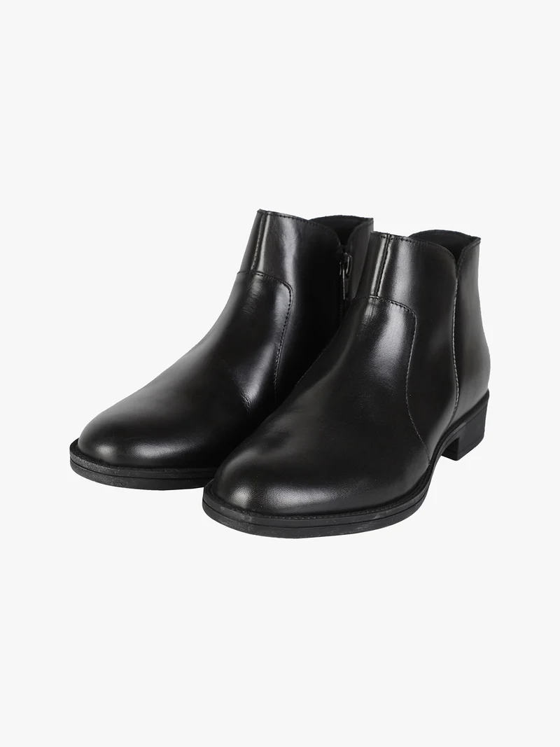 D JAYLON Stivaletti in pelle da donna - nero