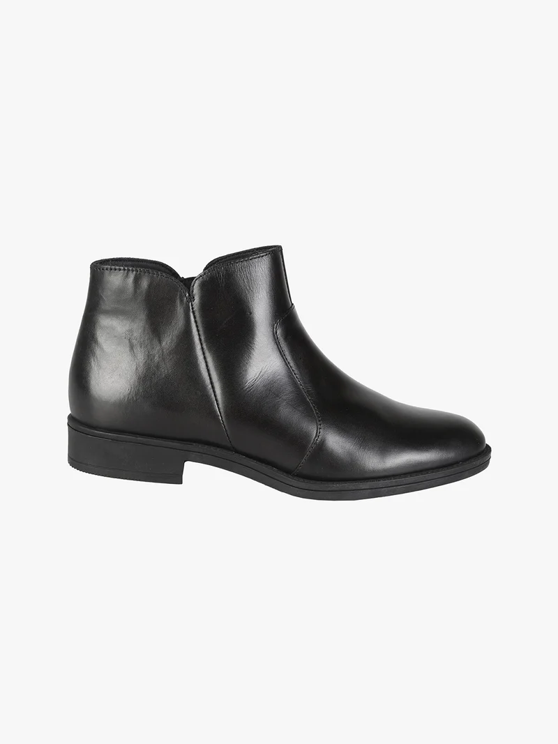D JAYLON Stivaletti in pelle da donna - nero