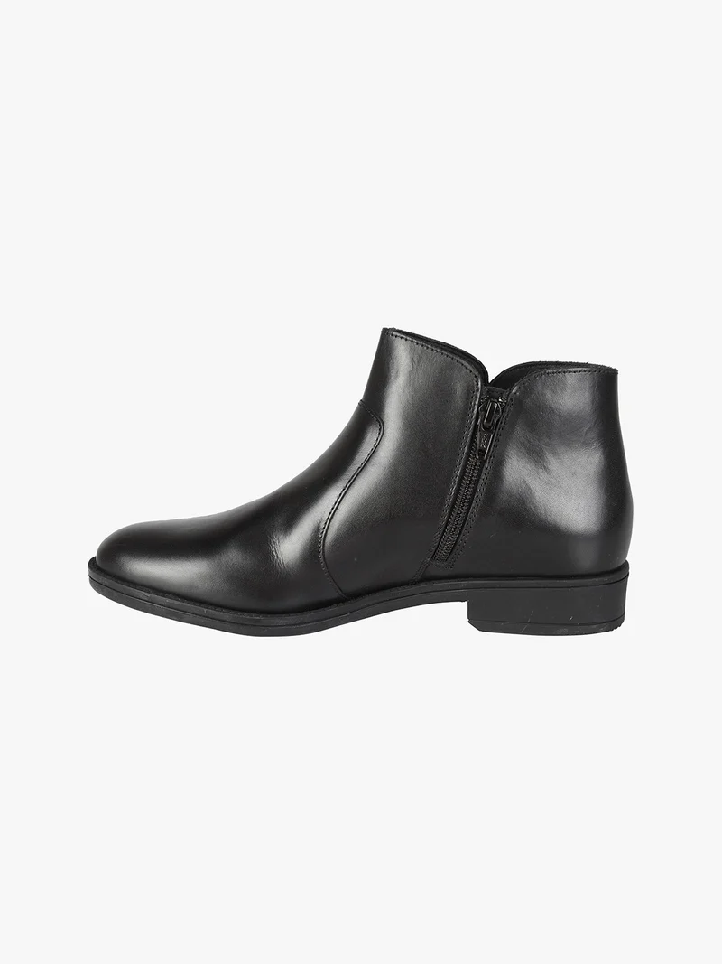 D JAYLON Stivaletti in pelle da donna - nero