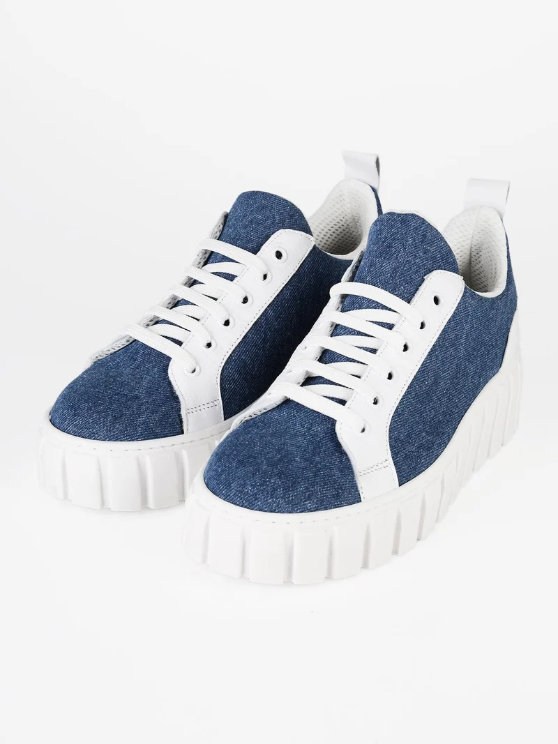 Stella Sneakers donna con platform - jeans