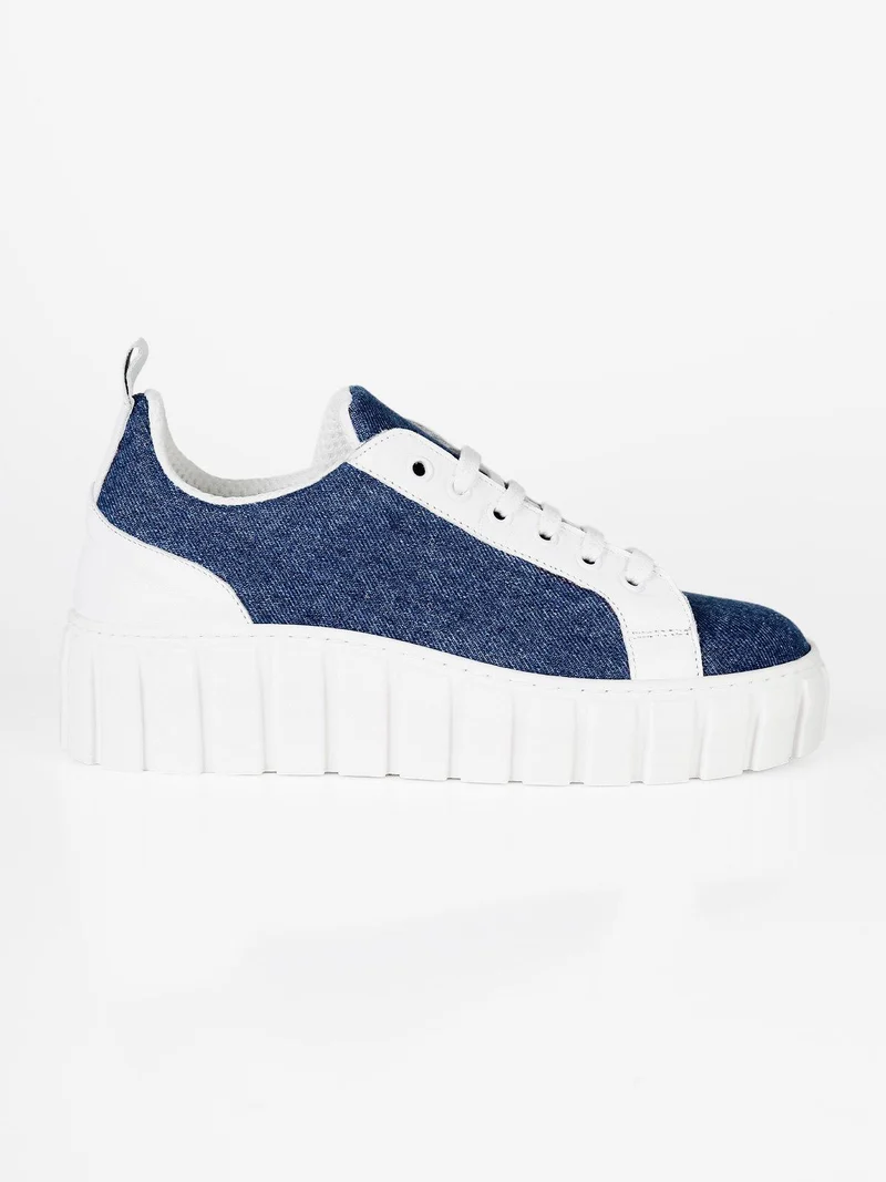 Stella Sneakers donna con platform - jeans