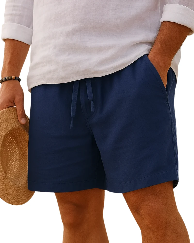 Elegant Linen Shorts