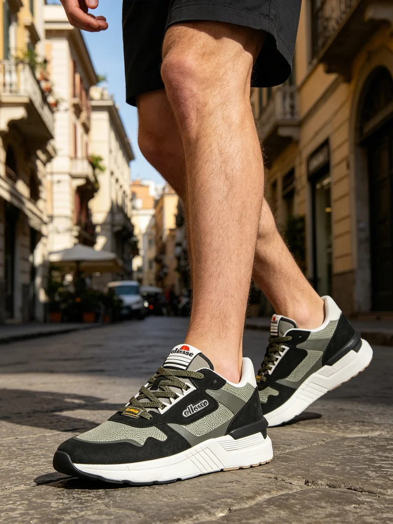 Sneakers sportiva da uomo - nero