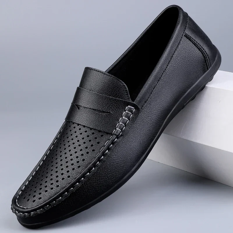 Classic Italian Leather Loafers
