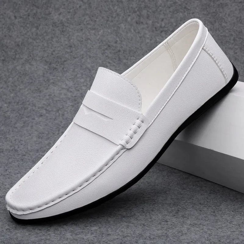 Classic Italian Leather Loafers