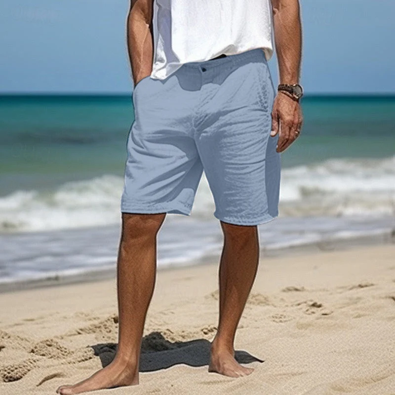 Elegant Linen Shorts