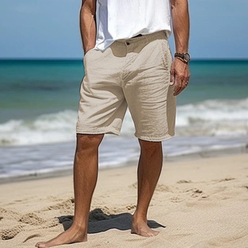 Elegant Linen Shorts