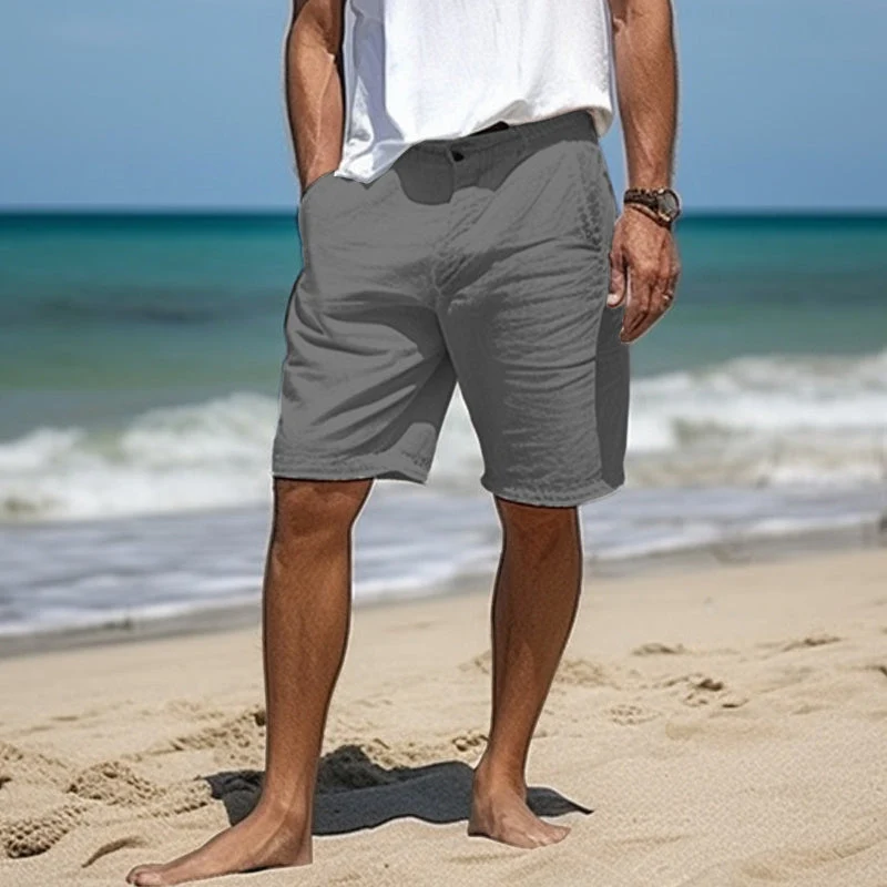 Elegant Linen Shorts