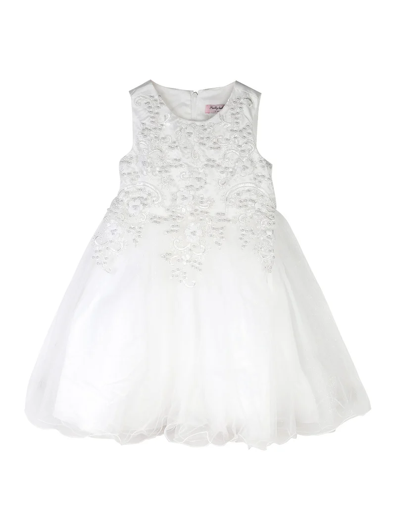 Abito da cerimonia per bambina - bianco