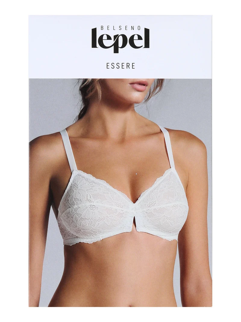490 Reggiseno in pizzo COPPA C - nero