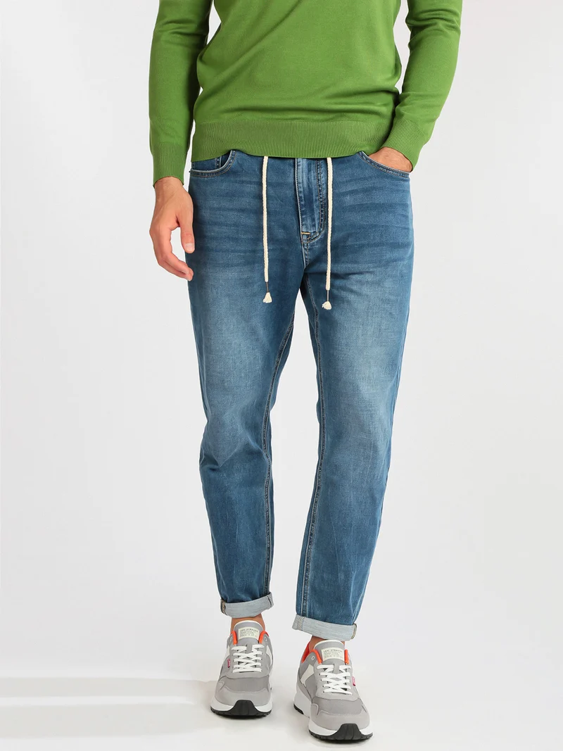 Jeans uomo modello jogger - jeans