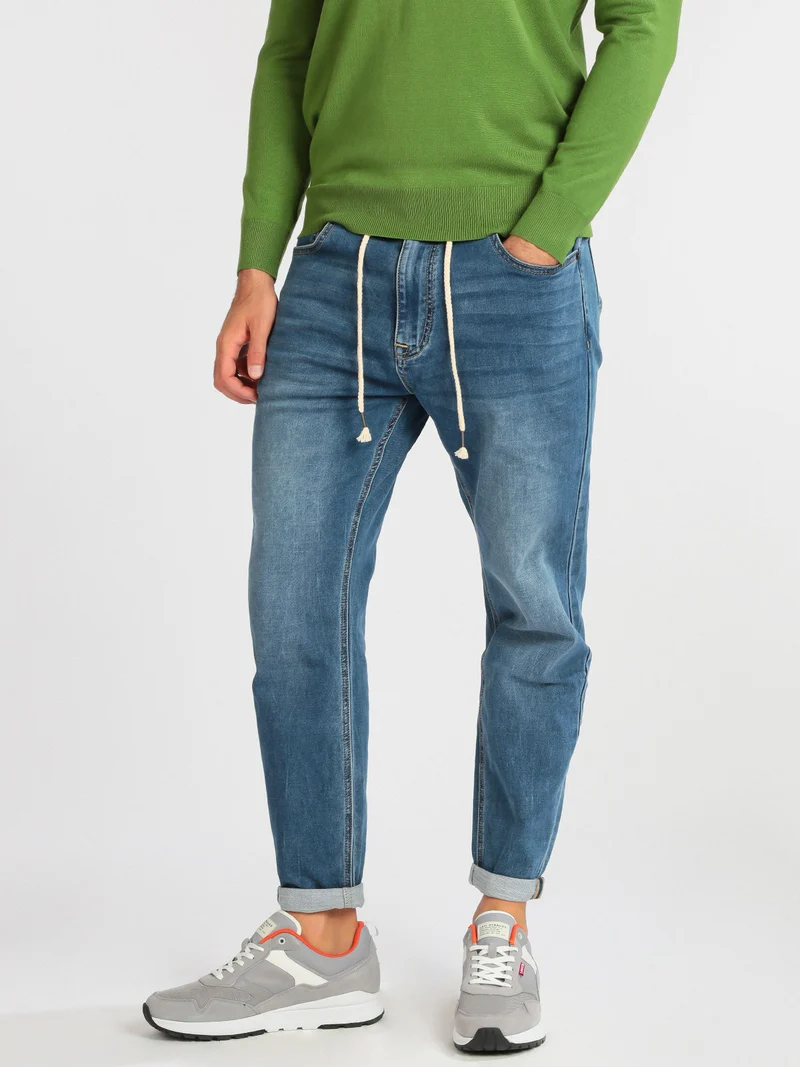 Jeans uomo modello jogger - jeans