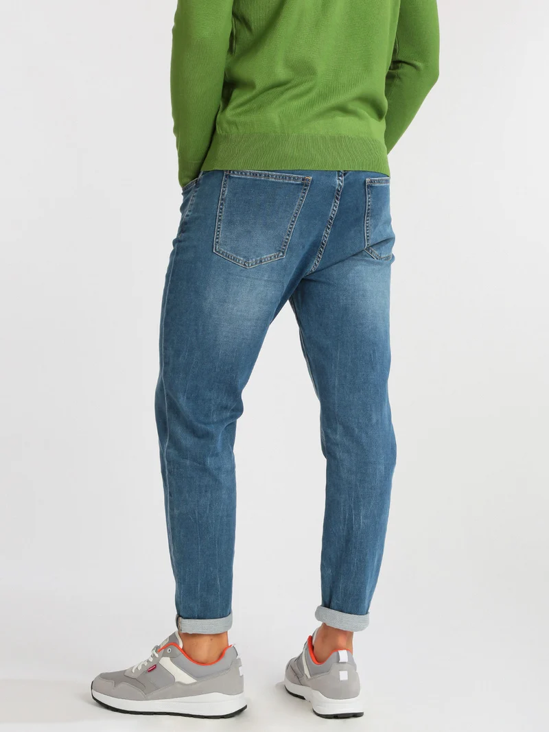Jeans uomo modello jogger - jeans