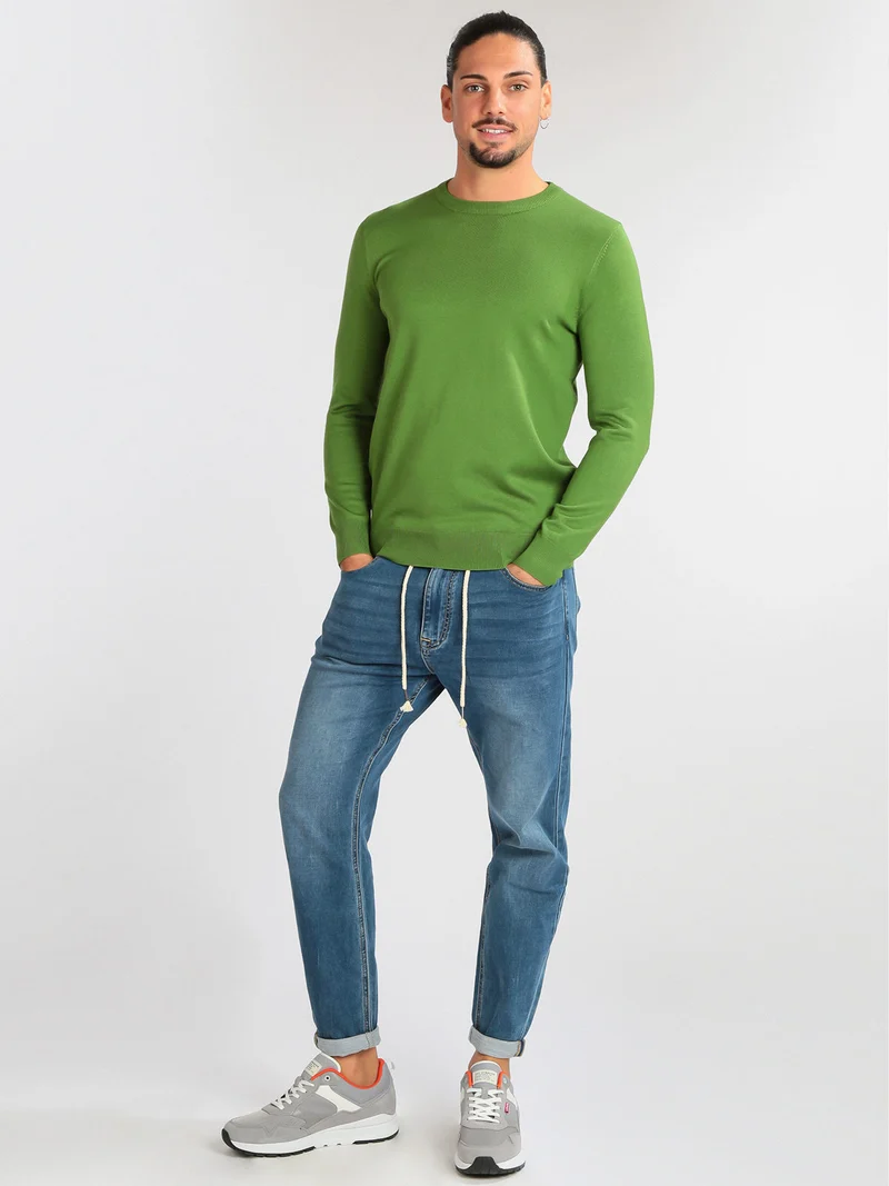 Jeans uomo modello jogger - jeans