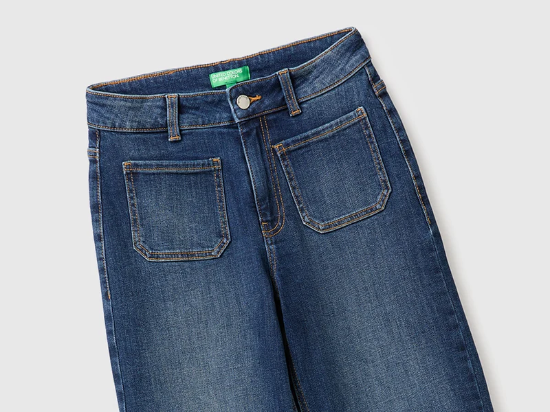 Jeans mit gerader Passform