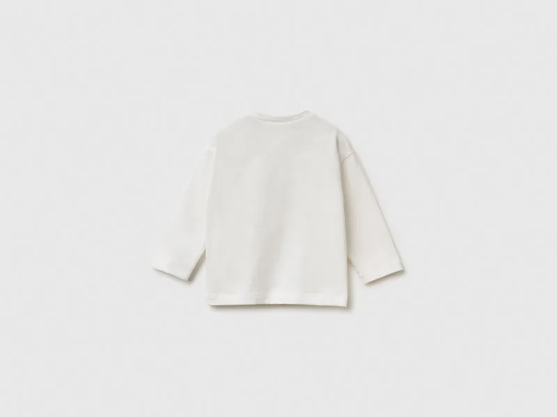 T-Shirt mit leuchtendem Aufdruck
