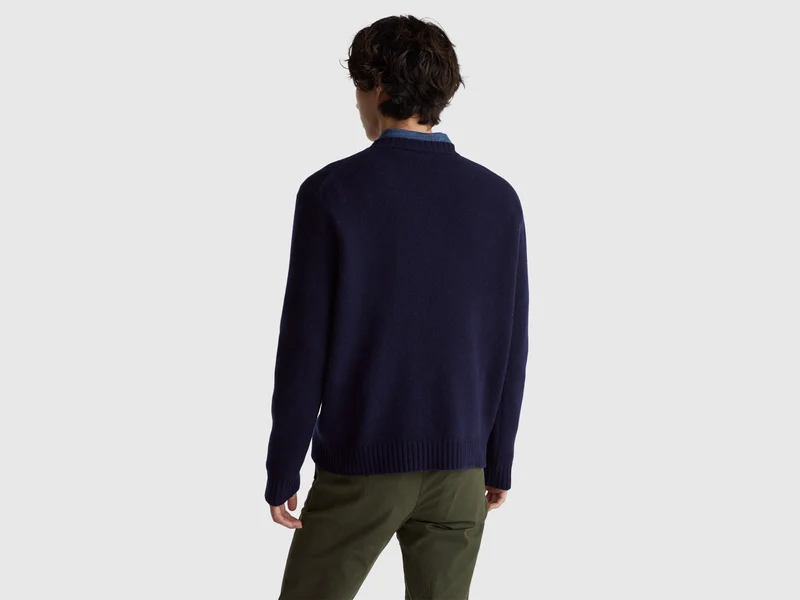 Pullover aus Wollmischung