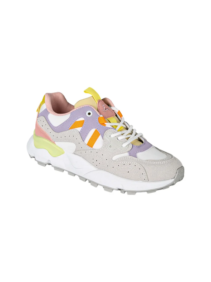 Sneakers stringate da donna - ghiaccio