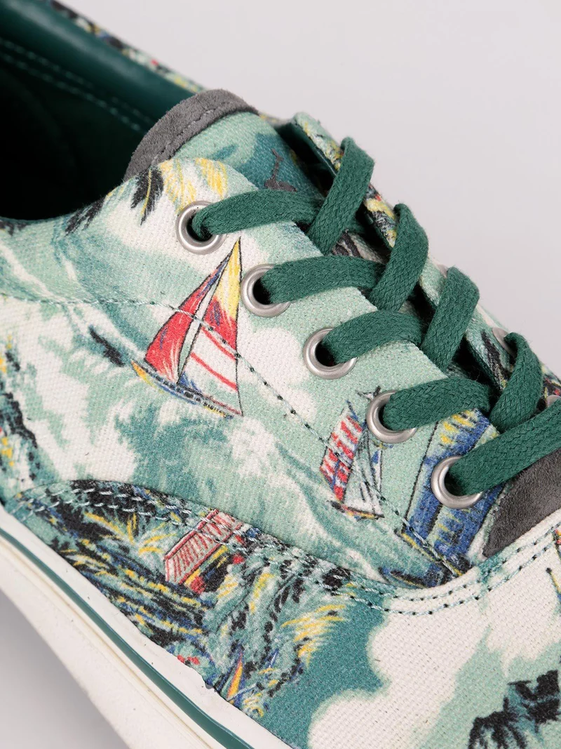Thorton III Scarpe basse in tela - verde