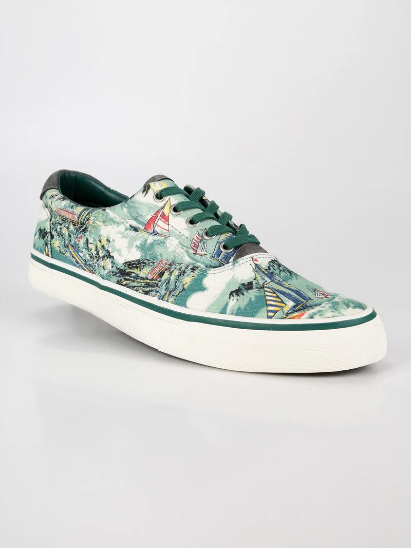 Thorton III Scarpe basse in tela - verde