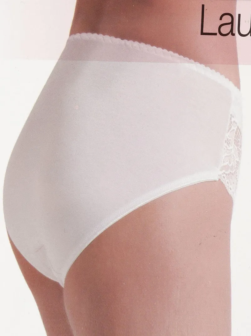 slip con pizzo - bianco