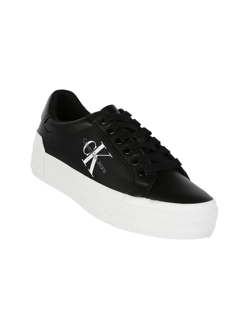 VULC FLATFORM BOLD Sneakers in pelle donna con platform - nero
