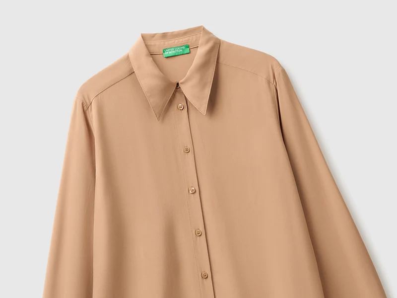 Oversized Viskosehemd