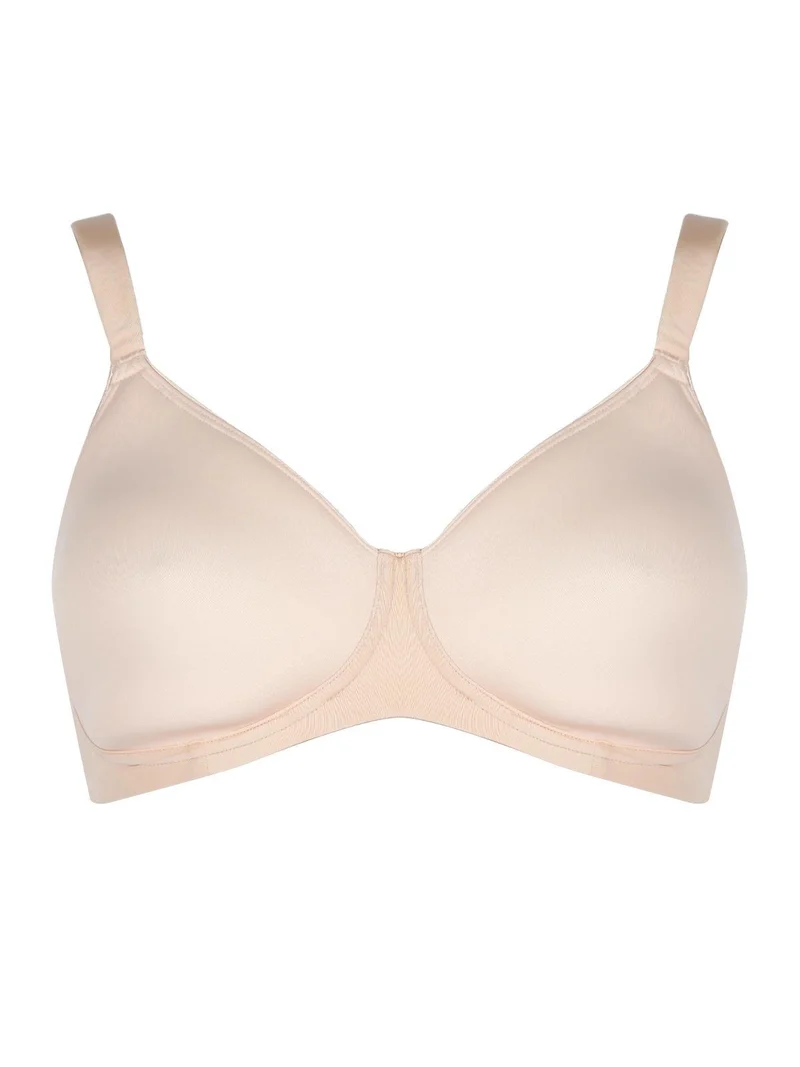 PLUS 2546 Reggiseno senza ferretto COPPA D - cipria