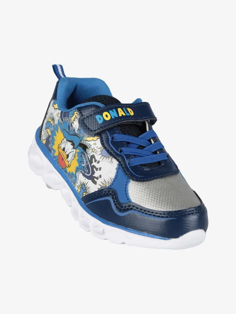 Mickey Sneakers da bambino con stampa e luci - blu