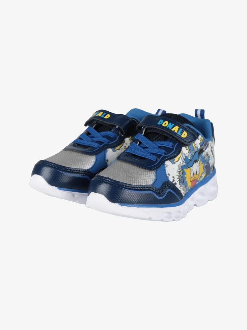 Mickey Sneakers da bambino con stampa e luci - blu