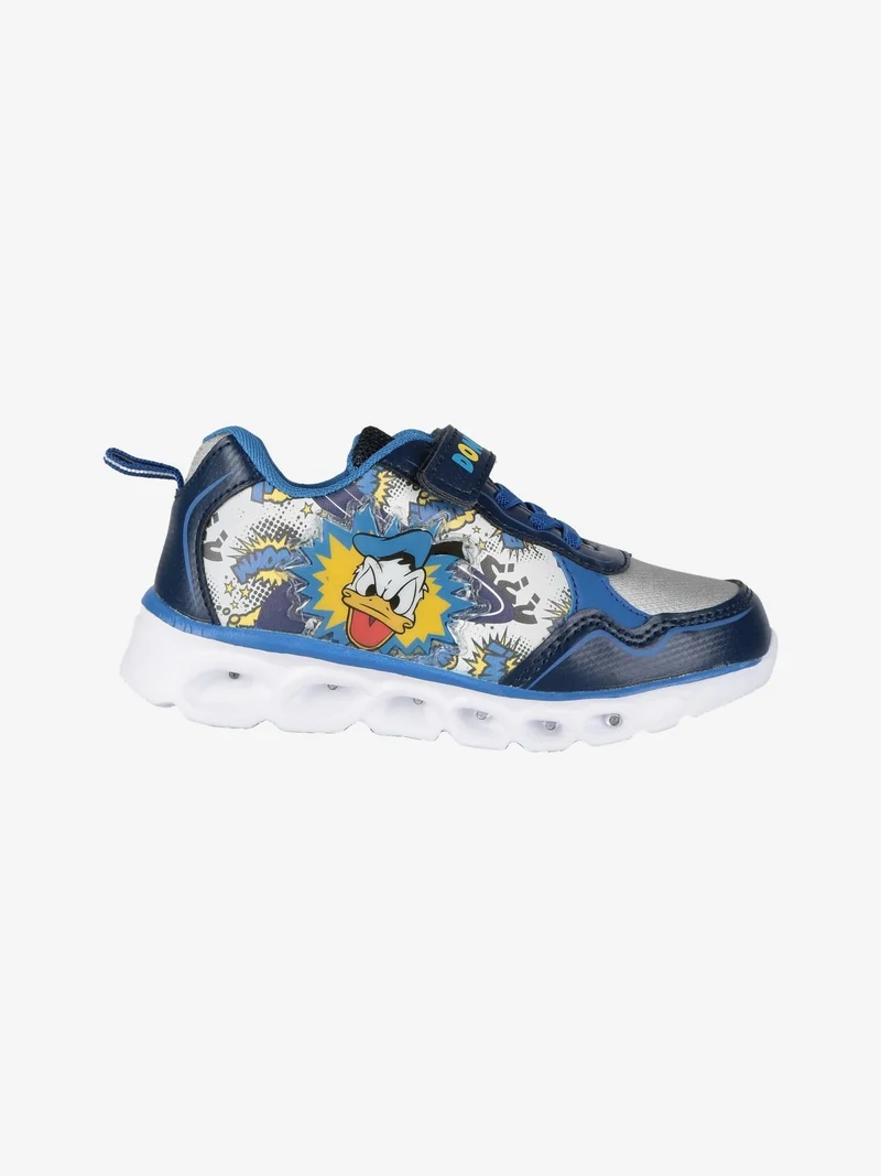 Mickey Sneakers da bambino con stampa e luci - blu