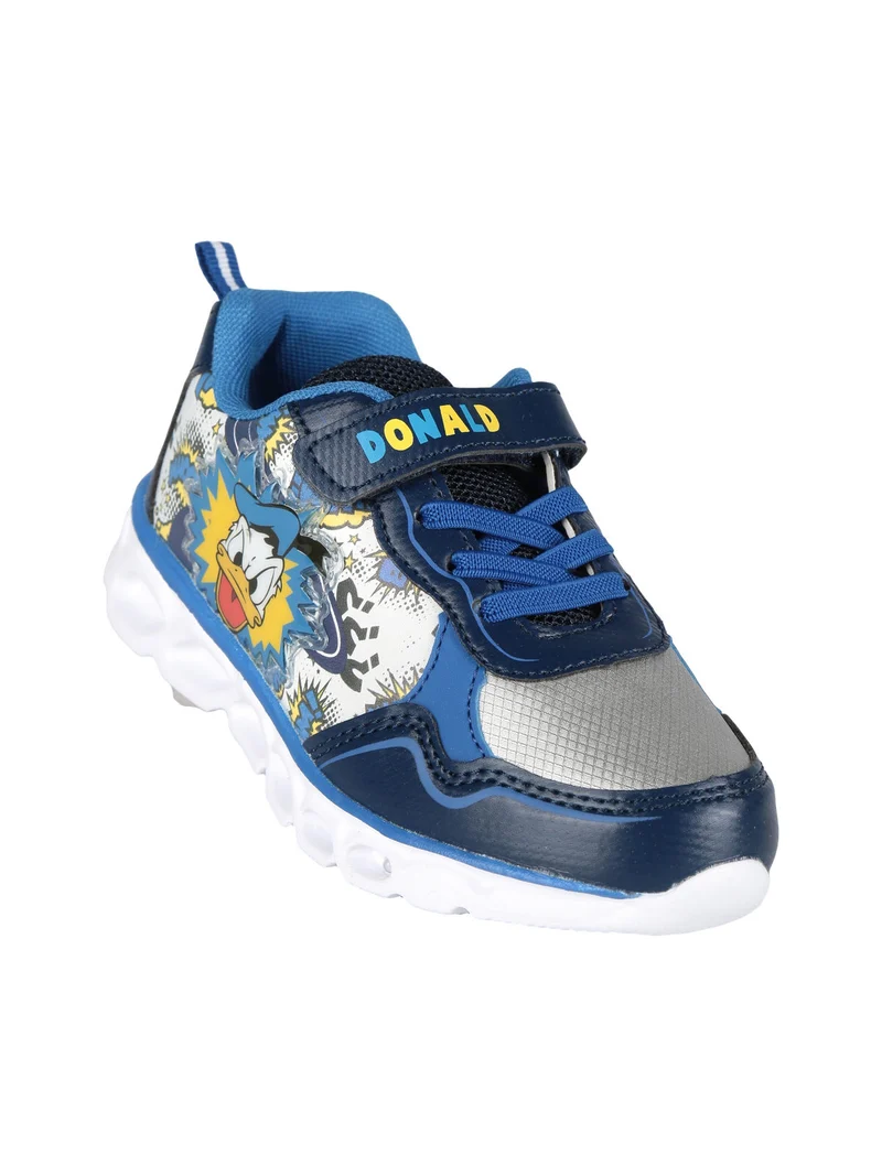 Mickey Sneakers da bambino con stampa e luci - blu