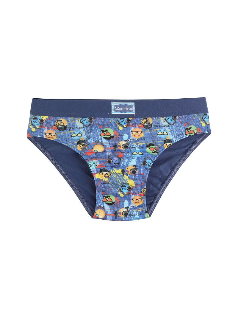 Slip da bambino con disegni - jeans