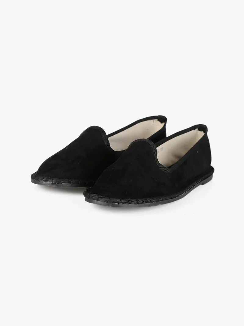 Espadrillas scamosciate donna - nero