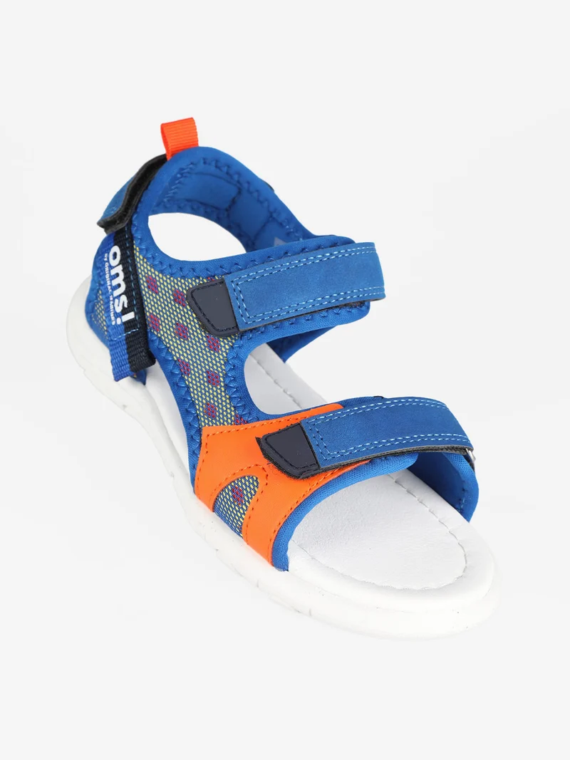 Sandali aperti con strappi da bambino - bluette