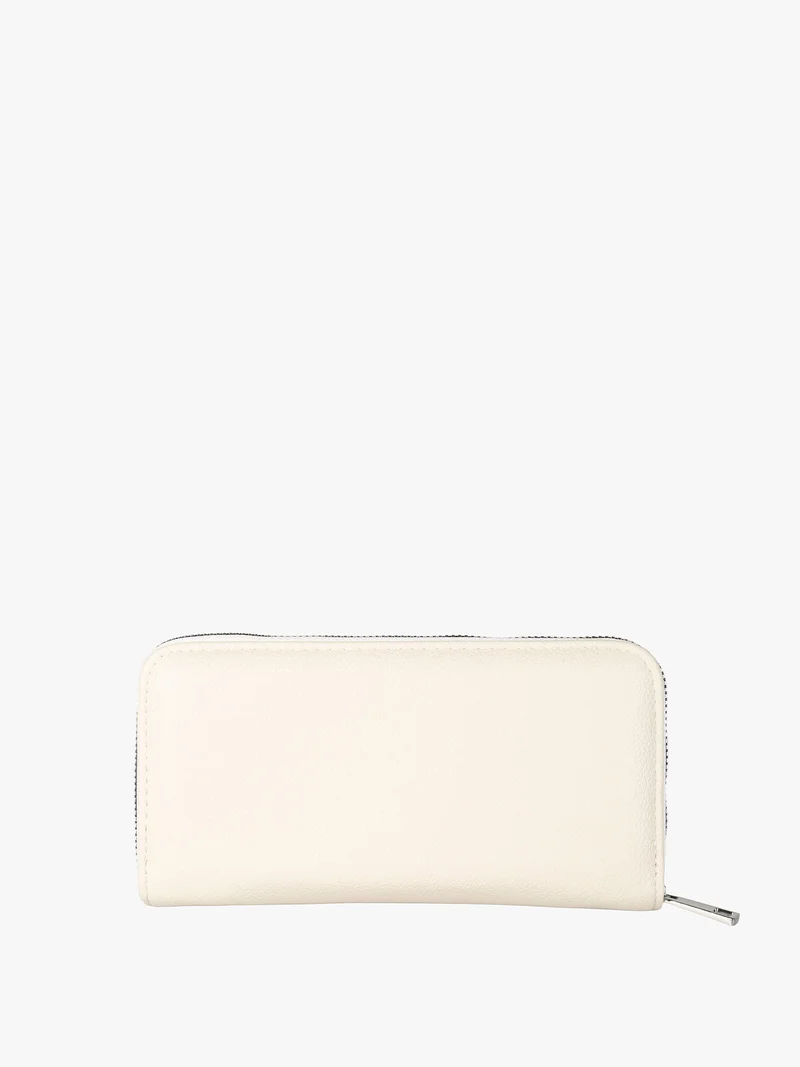 Portafoglio da donna con borchie - beige