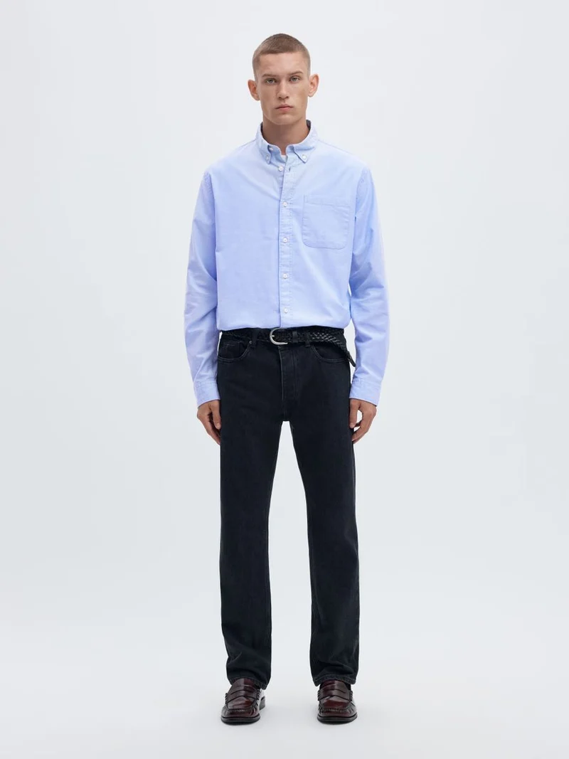 SLMREGCOLE RICK-OX SHIRT LS NOOS