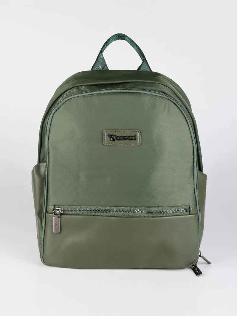 Zaino donna in tessuto - verde