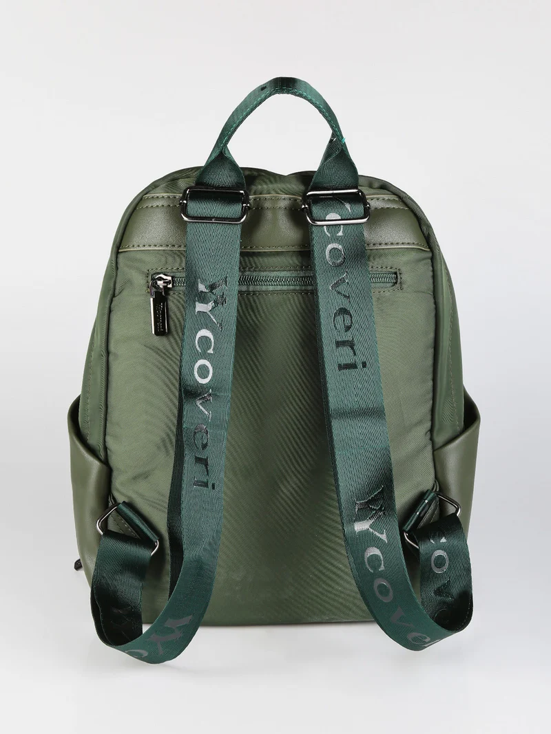 Zaino donna in tessuto - verde