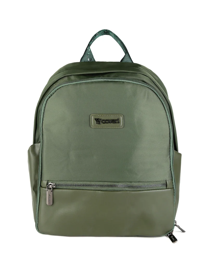 Zaino donna in tessuto - verde