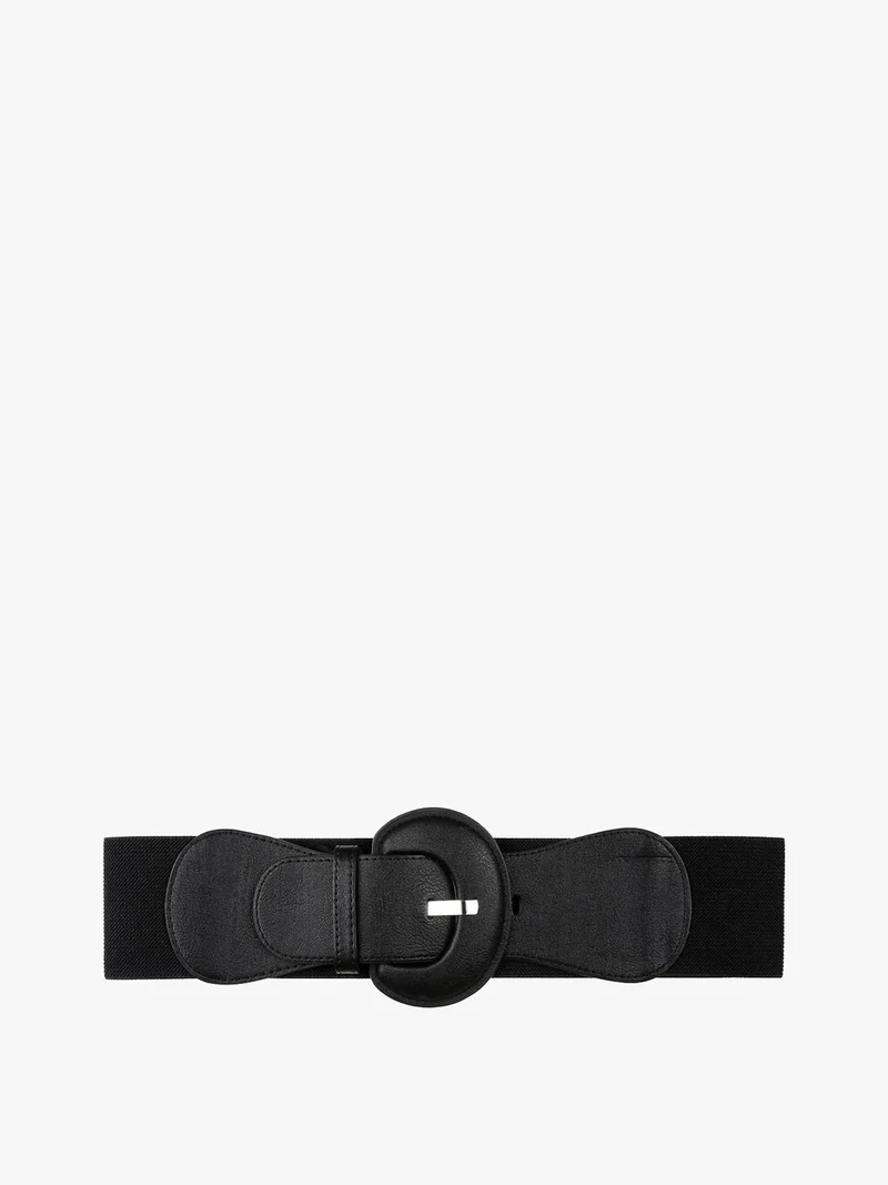 Cintura stringivita elasticizzata - nero