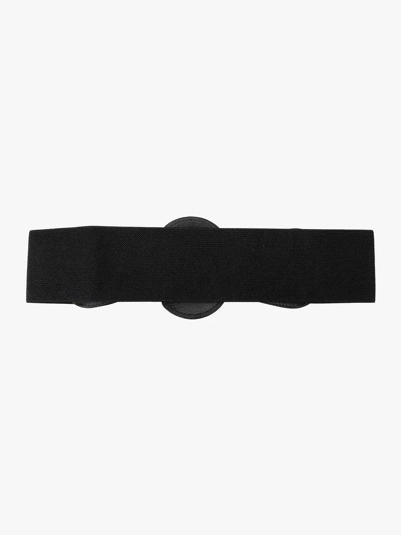 Cintura stringivita elasticizzata - nero