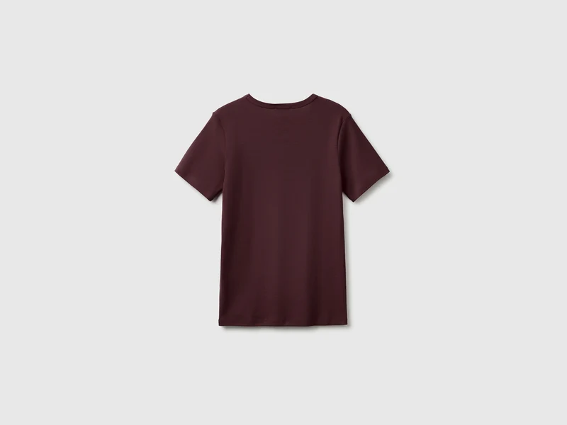 Kurzärmeliges T-Shirt mit Glitzerlogo