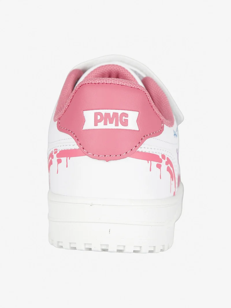 Sneakers multicolor da bambina con strappi - multicolore
