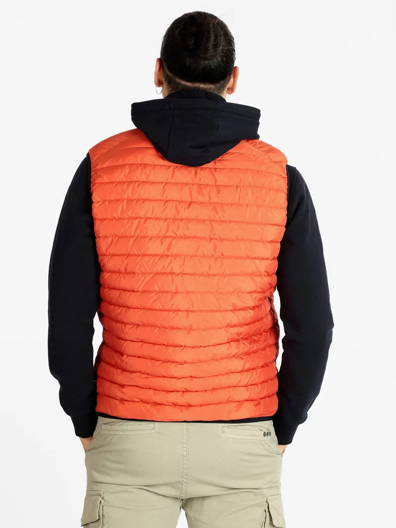 Gilet imbottito uomo - arancione